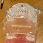 Hair Accessories Pink and Peach Claw Clips Photo 2