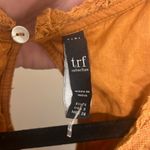 ZARA ✨ Women's Terracotta Embroidered Jumpsuit Burnt Orange Sz Small Dress✨ Photo 6