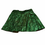 Purple and Green Mermaid Costume 3 Piece Halter Top, Skirt, and Bow Size L Photo 4