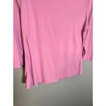 Boden Boat Neck 3/4 Sleeve Pink Cotton Blend Top Size 12 Classic Everyday Preppy Photo 4
