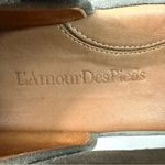 L'Amour Des Pieds Amadour Platform Sandal Gray Suede Size 9.5W Wide Photo 4