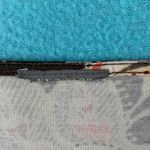 Ann Taylor  square neck floral print brown cream white orange red trendy size XL Photo 3