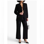 Victoria Beckham NWT  Crepe blazer size UK 6 US2 black long wool women’s Photo 1