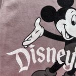 Disney Unisex Disneyland Parks Vintage Classic Mickey Grey Crewneck Sweatshirt Size M Photo 2