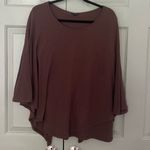 Coco + Carmen  Layering Poncho in Chocolate Brown Photo 1