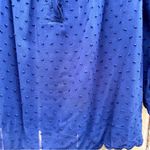Anthropologie  Maeve Emmaline Swiss Raised Clip Dot Textured Blouse Size 4 Photo 2
