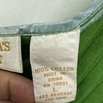 Victoria's Secret Women's Lime Green Embroidered VS Sleep Tank Top Large Photo 4