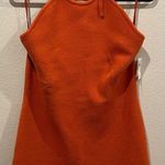 Abercrombie & Fitch  Burnt Orange Halter Mini Dress Photo 0
