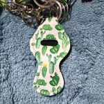 Handmade Green Cactus Women Keychain & Accessories Photo 3
