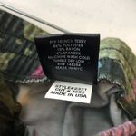 Terez Womens Jogger Pants Pull On Green Floral Black Green XS Photo 3