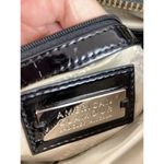 Badgley Mischka American Glamour x  Bag Black Leather Hobo Shoulder Bag Purse Y2K Photo 8