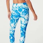 Wildfox Blue Tie Dye Leggings 7/8 length Size Small Photo 1