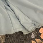 Azazie  Light Blue Maxi Bridesmaid Dress Photo 11