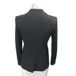 Madewell Women's Black Long Sleeve Collarless Pocket Blazer Coat Suit Jacket 4 Photo 1