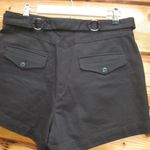 Rag and Bone NWOT Black Twill High Waist Shorts 10 Photo 6