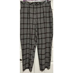Topshop  Women's‎ Black White Plum Dress High Rise Trousers/Pants Size 12 Photo 1