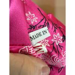 Reversible Thai Kimono Oriental Dragon Design Blue Black Belted Pockets Size M Photo 3