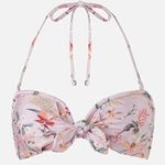 MINKPINK NWT Summer Meadow Tie Front Bikini Top L Photo 2