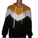 Zaful Colorblock Drop Shoulder Hooded Top Photo 4