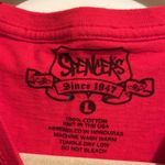 Spencer’s | Red Ugly Christmas Sweater Shirt Naughty Reindeer Humping Size Large Photo 2