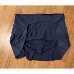 Lands End Swimsuit Skirt Bottom Size 26W Navy Blue Built In Briefs Modest Photo 3