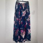 Patrons of Peace  Black Floral Maxi Skirt S Photo 3