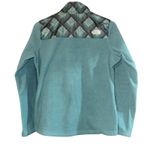 The North Face Denali Fleece Half Zip Pullover Women's Medium Green Fall Warm Photo 3