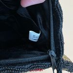 VINTAGE MAGID Handmade Beaded Crossbody Formal Shell Handbag Black Photo 4