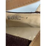 Seychelles Women's 7M Green Brown Just The Beginning Suede Cap Toe Shoes Flats Photo 7