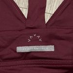 Varley Revolve  Maroon Racerback Sports Bra Photo 3