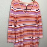Stitch Fix  Magnolia Grace Waffle Knit Stripe Tunic Photo 3