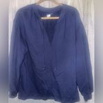 Aerie NEW Easy Street Oversized Sweatshirt navy blue size XXS Photo 4