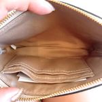 Coach NWOT Corner Zip Wristlet With Heart Print CP436 Light Khaki/Chalk/Pink Photo 4