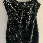 ZARA Silver Sequin Dress  Photo 0