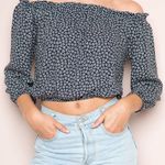 Brandy Melville Maura Floral Top Photo 0