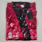 Frederick's of Hollywood Frederick's of Hollywood Satin Barkberry and Black Aspen Mae Belted Robe 1X NWT Photo 4