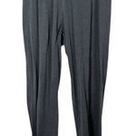 Spiritual Gangster  Women’s Grateful Embroidered Joggers in Grey Size S Photo 0