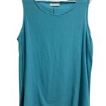 Bryn Walker  Blue Tank Top Flowy Sleeveless Blouse Size Small Lightweight Beach Photo 0
