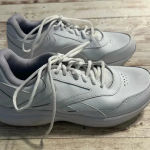 Reebok  DMX Max Moving Air White Sneakers Size Women’s 8.5 Walking Shoes Photo 0