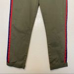 Current/Elliott The Side Stripe Confidant Pants in Clean Army Size 24 NWT Photo 5