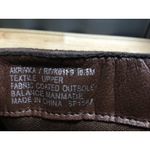 Anne Klein  Rivka Women's 10.5 Brown Suede Block Heel Back Zipper Ankle Bootie Photo 7