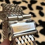 Whiting & Davis Vintage  Mesh Silver Scale Belt Photo 3