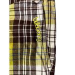 Billabong  Shorts Juniors 9 Used Brown Plaid Y2K Photo 5