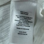 Talbots White V Neck Short Sleeve Roll
Cuff Johnny Collar Textured Polo XL Photo 5