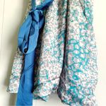 Naked Zebra Satin Tea Mini 90s Slip Dress Animal Print M Photo 1