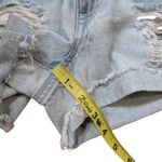 Aeropostale Areopostale Jean Shorts Distressed Lightwash Mom Shorts Size 00 Photo 7