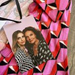 Diane Von Furstenberg NWT  Collared Sleeveless Pink‎ Geo Jumpsuit Size XL Summer Photo 9