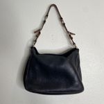 Coach Vtg ‎ DO6S-10131 Chelsea Brown Pebbled Leather Bag w/ Turn Lock Photo 6