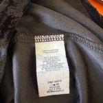 Love Culture  Black Velvet Spaghetti Strap Ruched Bodycon Dress Made in USA Photo 5