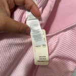 Aerie Shine Rib Birthday Scoop Cheekiest One Piece Swimsuit
Elegant Pink Women's Size XXS Photo 8